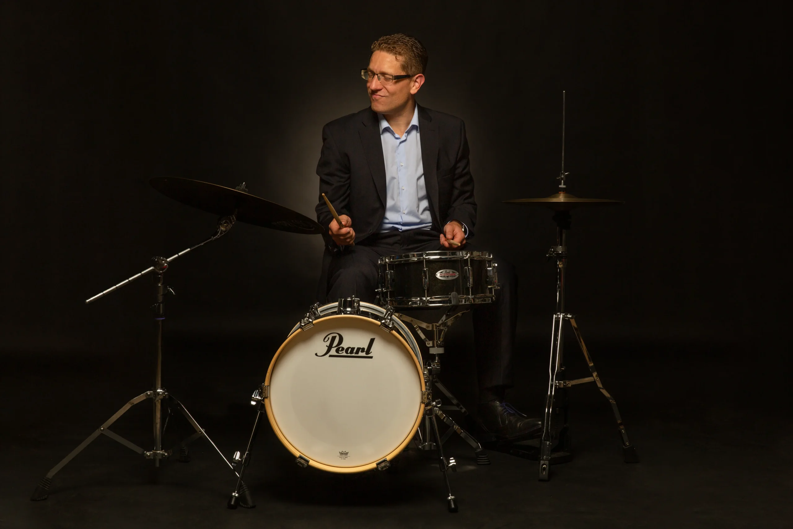 le batteur de One Shot One Swing